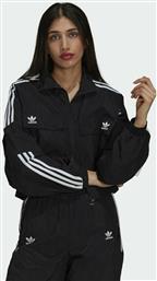 Adidas Adicolor Classics Disrupted Icon Γυναικείο Αθλητικό Μπουφάν Μαύρο από το Favela
