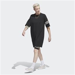 Adidas Adicolor Neuclassics Mini Αθλητικό Φόρεμα T-shirt Κοντομάνικο Μαύρο