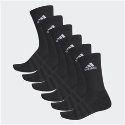 Adidas Αθλητικές Κάλτσες Μαύρες 6 Ζεύγη από το Modivo