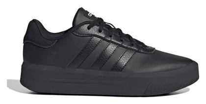 Court Platform Γυναικεία Sneakers Μαύρα Adidas