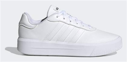 Court Platform Sneakers Λευκά Adidas από το Modivo