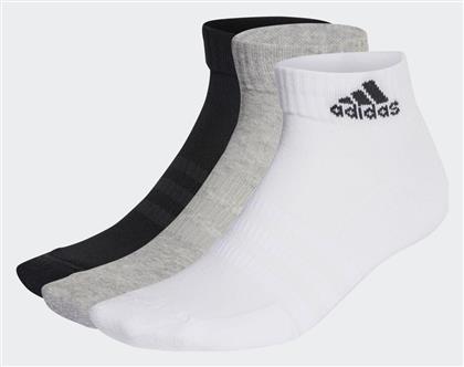 Cushioned Αθλητικές Κάλτσες Πολύχρωμες 3 Ζεύγη Adidas