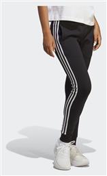 adidas Essentials 3-Stripes Παντελόνι Φόρμας Μαύρο - Adidas