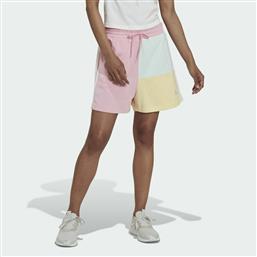 Adidas Essentials Γυναικεία Υφασμάτινη Βερμούδα True Pink/ Almost Yellow από το Cosmos Sport