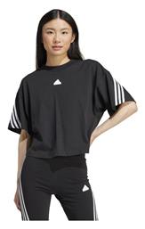 Future Icons 3-stripes Γυναικείο T-shirt Μαύρο Adidas από το Outletcenter