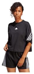 Future Icons Γυναικείο Αθλητικό Crop T-shirt Μαύρο Adidas από το Modivo