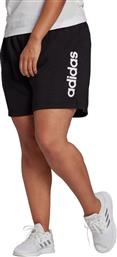 Adidas Γυναικεία Αθλητική Βερμούδα σε Μαύρο χρώμα Essentials Slim Logo από το Outletcenter