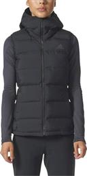 Adidas Helionic Κοντό Γυναικείο Αμάνικο Puffer Μπουφάν για Χειμώνα Μαύρο από το MybrandShoes
