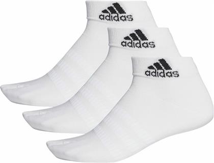 Adidas Light Αθλητικές Κάλτσες Λευκές 3 Ζεύγη από το MyShoe