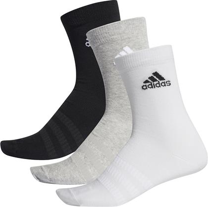 Adidas Light Αθλητικές Κάλτσες Πολύχρωμες 3 Ζεύγη από το MybrandShoes