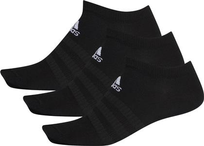 Adidas Αθλητικές Κάλτσες Μαύρες 3 Ζεύγη από το MybrandShoes