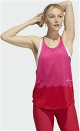 Adidas Marimekko Αμάνικη Γυναικεία Αθλητική Μπλούζα Φούξια από το Cosmos Sport