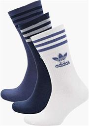 Adidas Mid Cut Crew Socks 3 ζεύγη από το Cosmos Sport