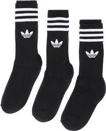 Adidas Originals Αθλητικές Κάλτσες Μαύρες 3 Ζεύγη από το Modivo