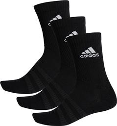 Adidas Performance Αθλητικές Κάλτσες Μαύρες 3 Ζεύγη από το Cosmos Sport
