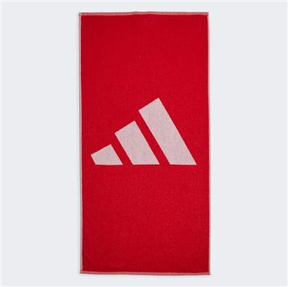 Adidas Πετσέτα Γυμναστηρίου Βαμβακερή Κόκκινη από το MybrandShoes