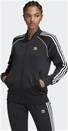 Adidas Primeblue Superstar Γυναικείο Αθλητικό Μπουφάν Μαύρο από το Zakcret Sports