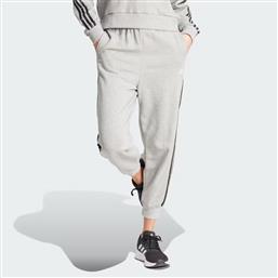 Adidas Ψηλόμεσο Παντελόνι Γυναικείας Φόρμας Φαρδύ Γκρι από το Zakcret Sports