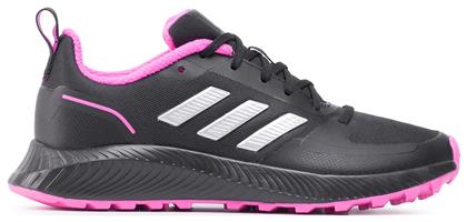 Runfalcon 2.0 Γυναικεία Αθλητικά Παπούτσια Running Core Black / Silver Metallic / Screaming Pink Adidas