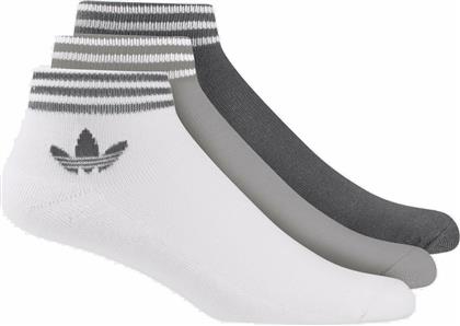 Adidas Trefoil Αθλητικές Κάλτσες Πολύχρωμες 3 Ζεύγη από το Cosmos Sport