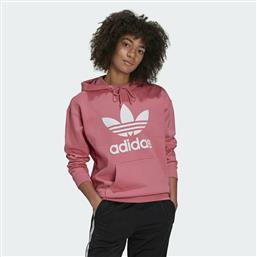 Trefoil Adicolor Γυναικείο Φούτερ με Κουκούλα Rose Tone Adidas