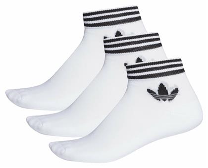 Adidas Trefoil Αθλητικές Κάλτσες Λευκές 3 Ζεύγη από το Z-mall