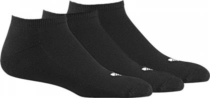 Adidas Trefoil Liner Αθλητικές Κάλτσες Μαύρες 3 Ζεύγη από το Modivo