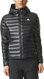 Adidas Varilite Κοντό Γυναικείο Puffer Μπουφάν Αδιάβροχο και Αντιανεμικό για Χειμώνα Μαύρο από το Spartoo