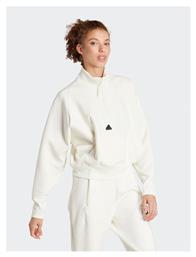 Z.n.e Γυναικείο Φούτερ Λευκό Adidas