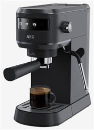 EC6-1-6BST Αυτόματη Μηχανή Espresso 1450W Πίεσης 15bar Μαύρη AEG