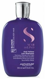 Milano Semi di Lino Anti - Yellow Low Σαμπουάν Διατήρησης Χρώματος 250ml Alfaparf