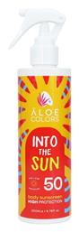 Into The Sun Αντηλιακή Κρέμα για το Σώμα SPF50 200ml Aloe Colors