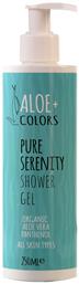 Pure Serenity Αφρόλουτρο σε Gel White Musk 250ml Aloe Colors