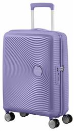 Soundbox Spinner Βαλίτσα Καμπίνας με ύψος 55cm σε Λιλά χρώμα American Tourister