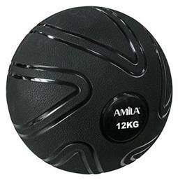 Μπάλα Slam 0.3cm 12kg σε Μαύρο Χρώμα Amila