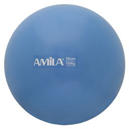 Mini Μπάλα Pilates 19cm 0.15kg σε Μπλε Χρώμα Amila