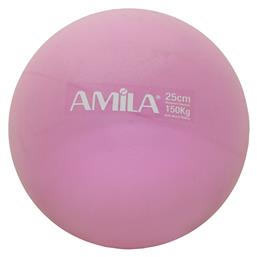 Mini Μπάλα Pilates 25cm 0.18kg σε Ροζ Χρώμα Amila