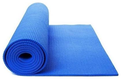 AMILA Στρώμα Γυμναστικής Yoga/Pilates Μπλε (173x61x0.4cm) - Amila