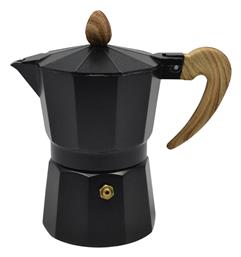 Μπρίκι Espresso 3cups Inox Μαύρο Ankor