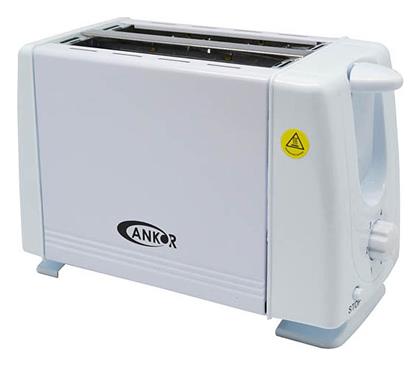 Φρυγανιέρα 2 Θέσεων 650W Λευκή Ankor