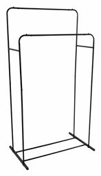 Κρεμάστρα Δαπέδου από Μέταλλο Μαύρη 80x50x150cm Ankor