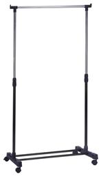 Τροχήλατη Κρεμάστρα Δαπέδου από Μέταλλο Πτυσσόμενη 42cm Ankor