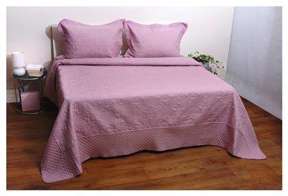 Olivia Σετ Υπέρδιπλο Blush Pink 220x240cm 3τμχ Anna Riska