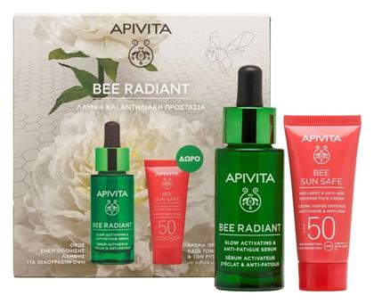 Bee Radiant Σετ Περιποίησης για Λάμψη & Αντιγήρανση Apivita