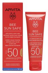 Bee Sun Safe Anti-spot & Anti-age SPF50 Αντηλιακή Κρέμα 50ml Apivita