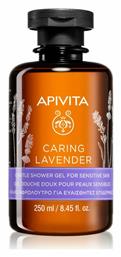 Caring Lavender Αφρόλουτρο σε Gel Λεβάντα 250ml Apivita