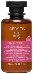 Intimate Plus Gentle Cleansing Gel 200ml Apivita