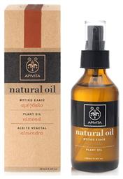 Natural Oil Βιολογικό Αμυγδαλέλαιο για Πρόσωπο και Σώμα 100ml Apivita