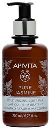 Pure Jasmine Ενυδατική Lotion Σώματος με Άρωμα Γιασεμί 200ml Apivita