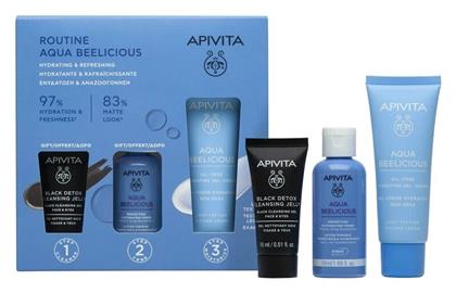 Routine Αqua Beelicious Σετ Περιποίησης για Ενυδάτωση Apivita